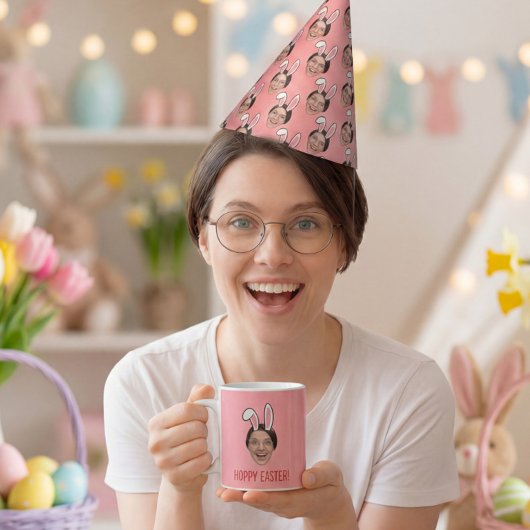 Add Your Face Personalized Easter Bunny Ears Photo Feesthoedjes