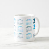 Add Your Logo Business 2026 Calendar Mug Koffiemok (Voorkant rechts)