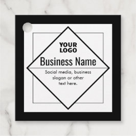 Add Your Logo Customizable Template Bedankjes Labels