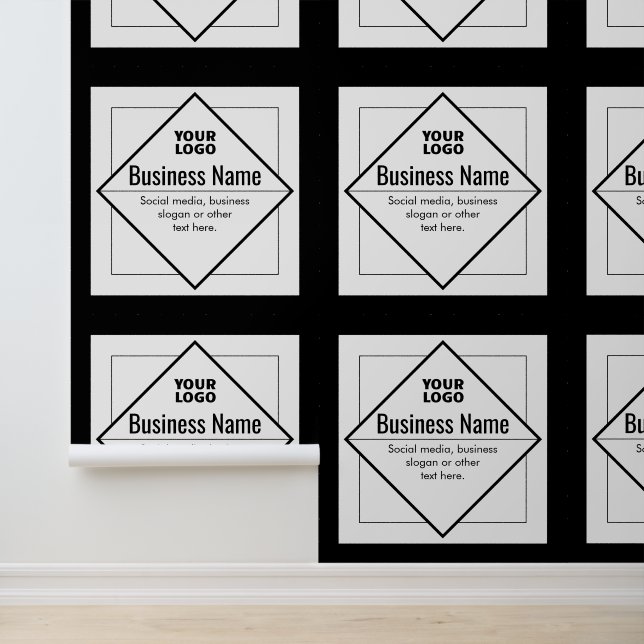 Add Your Logo Customizable Template Behang (Applicatie)