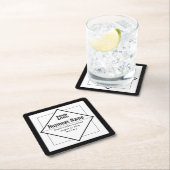 Add Your Logo Customizable Template Kartonnen Onderzetters (Insitu)