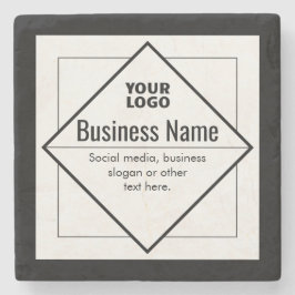 Add Your Logo Customizable Template Stenen Onderzetter