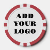 ADD YOUR LOGO POKER CHIPS (Voorkant)