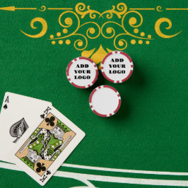 ADD YOUR LOGO POKER CHIPS