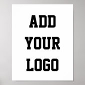 ADD YOUR LOGO POSTER (Voorkant)