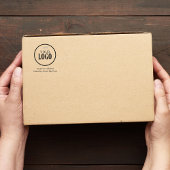 Add Your Logo Return Address Custom Rubberstempel