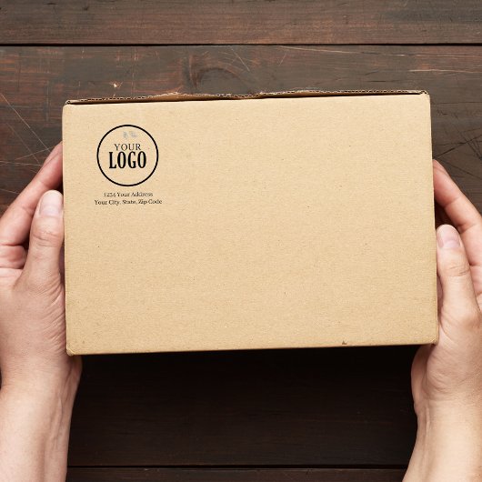 Add Your Logo Return Address Custom Rubberstempel