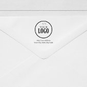 Add Your Logo Return Address Custom Rubberstempel
