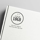 Add Your Logo Return Address Custom Rubberstempel