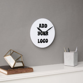 ADD YOUR LOGO RONDE KLOK