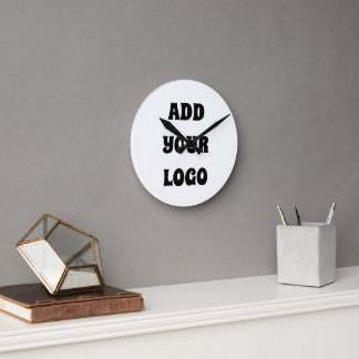 ADD YOUR LOGO RONDE KLOK