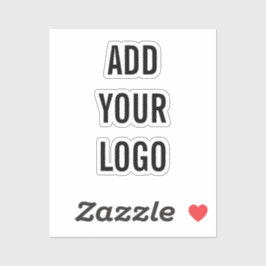 ADD YOUR LOGO STICKER