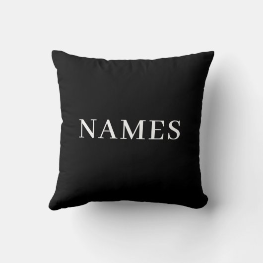Add Your Name Kussen (Achterkant)