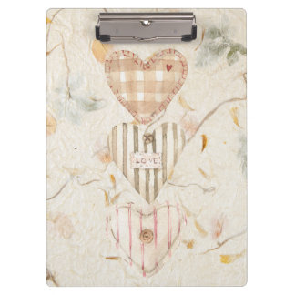 Add your name on backside Mulberry kraft paper Klembord