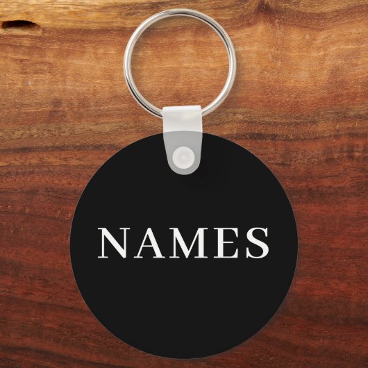 Add Your Name Sleutelhanger (Voorkant)