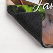 Add Your Own 4 Family Photos collage mouse pad Muismat (Hoek)