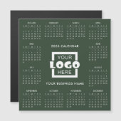 Add Your Own Business Logo 2026 Calendar | Magnet (Voorkant / Achterkant)