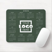 Add Your Own Business Logo 2026 Calendar Muismat (Met muis)