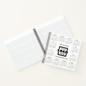 Add Your Own Business Logo 2026 Calendar |  Notitieboek (Binnen)