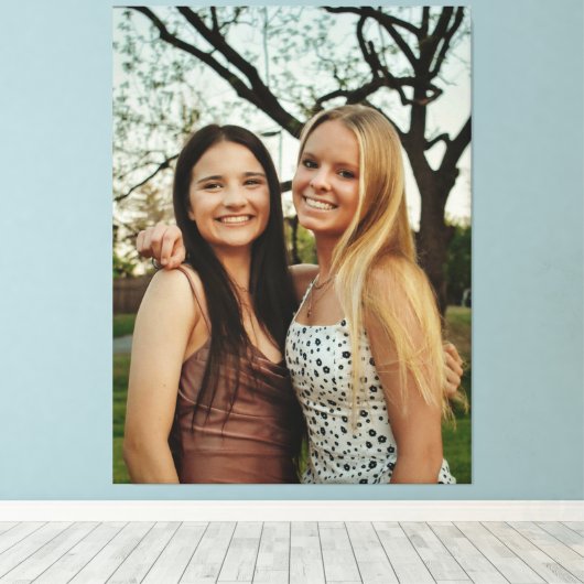 Add Your Own Custom Photo Canvas Afdruk (Insitu (Houten vloer))