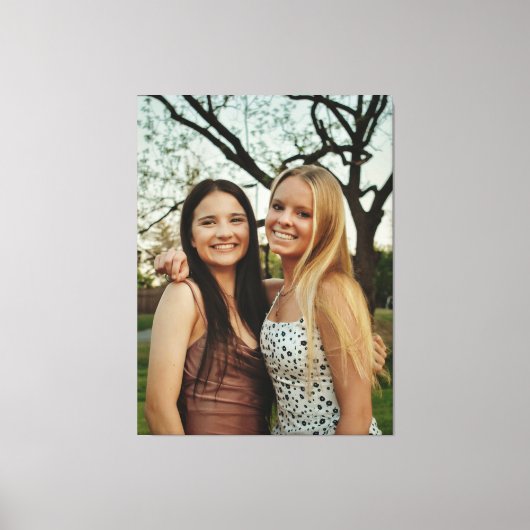 Add Your Own Custom Photo Canvas Afdruk (Voorkant)