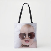 Add your own custom photo front and back tote bag (Voorkant)