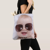 Add your own custom photo front and back tote bag (Dichtbij)