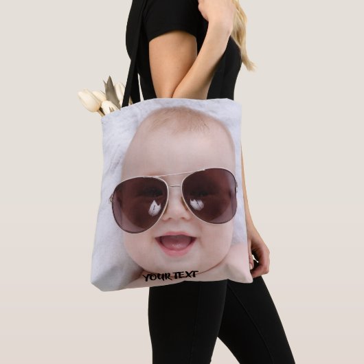 Add your own custom photo front and back tote bag (Dichtbij)