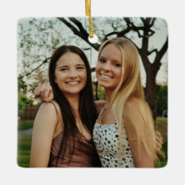 Add Your Own Custom Photo Keramisch Ornament
