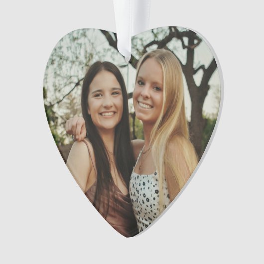 Add Your Own Custom Photo Ornament (voorkant)