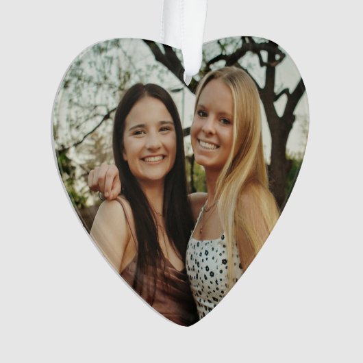 Add Your Own Custom Photo Ornament (voorkant)