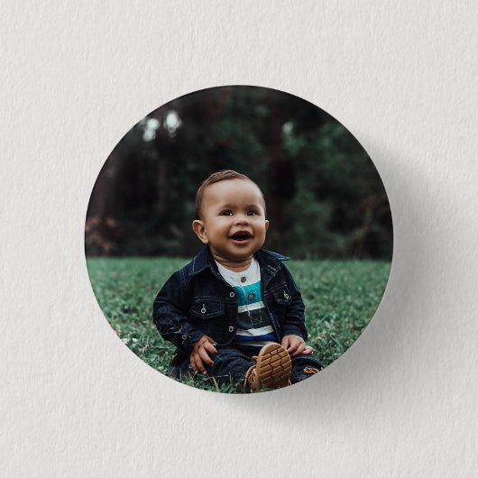 Add Your Own Custom Photo Ronde Button 3,2 Cm (Voorkant)
