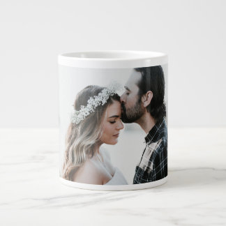 Add Your Own Custom Photo Wedding Grote Koffiekop