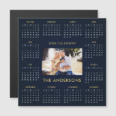 Add Your Own Family Photo 2026 Calendar | Magnet (Voorkant / Achterkant)