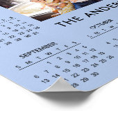Add Your Own Family Photo 2026 Calendar |  Poster (Hoek)