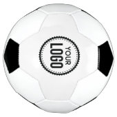 Add Your Own Image Photo or Custom Company Logo Voetbal (Gedraaid)