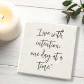 Add Your Own Inspirational Quote Stenen Onderzetter