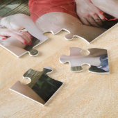 Add Your Own Photo Fun Family Gift Legpuzzel (Zijkant)