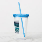 Add Your Own Photo Personalized Acryl Drinkbeker (Links)