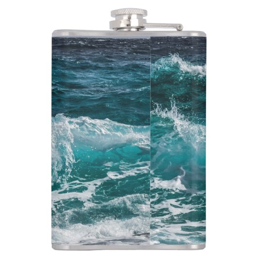 Add Your Own Photo Personalized Heupfles (Achterkant)