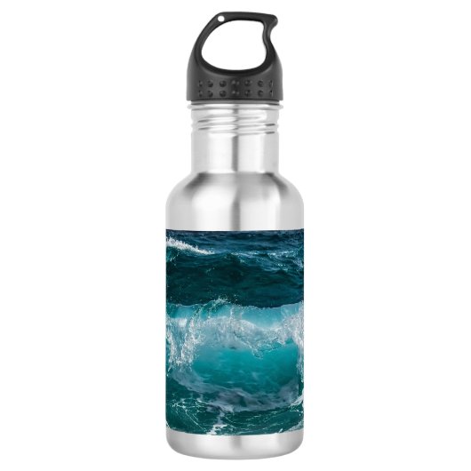 Add Your Own Photo Personalized Waterfles (Voorkant)