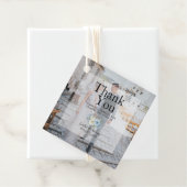 Add Your Own Photo Personalized Wedding Favor Tag Bedankjes Labels (In situ)