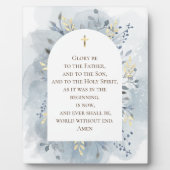 add your own prayer watercolor floral fotoplaat (Voorkant)