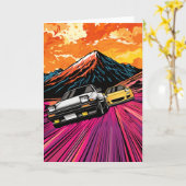 ADD YOUR OWN TEXT Boys Birthday Kaart (Gele Bloem)