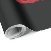 Add your own text on grunge American flag Cadeaupapier (Rol Hoek)