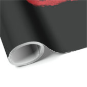 Add your own text on grunge American flag Cadeaupapier (Rol Hoek)