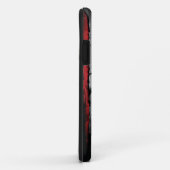 Add your own text on grunge American flag Case-Mate iPhone Case (Achterkant/rechts)