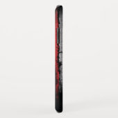 Add your own text on grunge American flag Case-Mate iPhone Case (Achterkant/rechts)