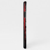 Add your own text on grunge American flag iPhone Hoesje (Rechterkant)