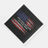 Add your own text on grunge American flag Servet (Hoek)